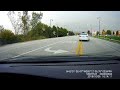 Driver cuts me off as I'm turning