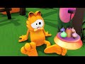 😺 Garfield and the mailman! 😺 - The Garfield Show