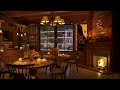 4K Cozy Coffee Shop with Smooth Piano Jazz Music | Background Instrumental to Relax, Study, Work