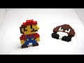 How to Build Lego Super Mario & Goomba Tutorial