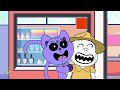Inside Out 2 - ENVY Convenience Store BLUE Food Mukbang Animation | ASMR