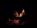 Night Fireplace with Crackling Fire Sounds🔥 4K Dark Fireplace 10 HOURS. Fireplace Noise Black Screen