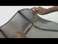 A basic seat cushion cover - Car upholstery for beginners (1/3)