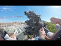 Europa Park - Voltron Nevera Onride in 360° - Filmed with Insta360 X4 - 8K - VR ⚡️