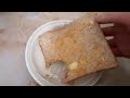 Flora Butter 🧈 on toast 🍞 eating ASMR