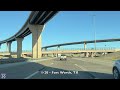 I-20 East - Dallas - Fort Worth - Texas - 4K Highway Drive