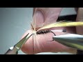 Tying a crisp dry fly with cheap hackle