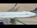 300th Model Unboxing! | 1/200 Scale Gemini 200 United A321neo Unboxing