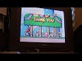 nearly ten minutes of smw gameplay on my CRT