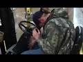 Drunk Forklift Operator Passed Out While Unloading