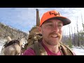 Backcountry Rifle Elk Hunt in Freezing 0° Temperatures