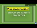 2:Biologically Important monosaccharides | Carbohydrates Chemistry-2 | Biochemistry