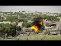 Today ! Palestinian militant fighters attack an Israeli Merkava tank