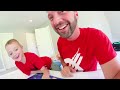 Father & Son PLAY SHARK CHASE GAME! / Swim Or Be Chomped!