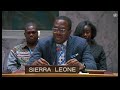Прямая трансляция: Укрепление мира в Западной Африке - Совет Безопасности, 9685-e заседание