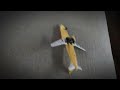 Model plane crash