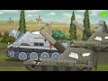 WE KV-44 and Karl-44 will not stop before the enemies! GREAT STORY! - Cartoons about tanks