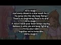 Winx Club TV Movie - All Is Magic Lyrics