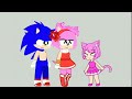 sonic and his friends meet a uwu cat
