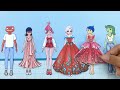 Battle Elsa, Poppy & Joy: Inside out 2 Poppy Playtime 3 or Digital Circus? | DIY Paper Dolls Fashion