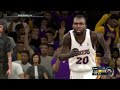 NBA 2K12 Association Mode Episode 61: Final Showdown in LA vs. Los Angeles Lakers.