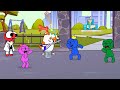 Rainbow Friends 2 | GUARD YOUR GAZE: The SCREEN PHONE Time Tale | Hoo Doo Animation