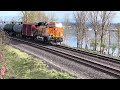 EXPLOSIVE! BNSF #7035 With an Eastbound Unit Tank Train Vancouver, WA🚂