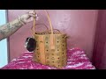 What’s in my bag MCM Liz Tote small