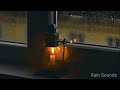 Rain on Window with Thunder Sounds | Rain Sounds for Sleeping | 8Hrs Rains in the Garden for Study