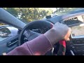 POV DRIVE IN A LOUD STRAIGHT PIPED LEXUS