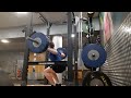 Squat Pr 135kg 3x3 Easy & 140kg fail - Road to 150kg Squat