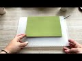 📕  DIY Moleskine Style NOTEBOOK 👉  SINGLE  SHEET Bookbinding [ NO Stitching ]
