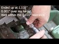 Diresta Bandsaw Restoration 19: Machining a Special Nut with Left Hand Internal Threads