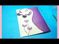 Cute Birthday Card 😍 Very Easy|| How to make Birthday Gift Card|| PaperCard|| Craft|| DIY Origami