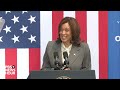 WATCH LIVE: Harris delivers campaign remarks in Detroit during nationwide economic opportunity tour