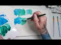 Comparing and testing BRUSHES for GOUACHE (flats) ✶ Synthetic & under £20