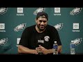 Jordan Mailata's Contract Extension Press Conference