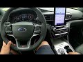 2022 Ford Explorer ST High Performance Pkg - Whats New For Explorer in 2022? POV Review And Drive.
