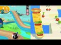 Going Balls | Sandwich Runner - All Level Gameplay Android, iOs - NEW APK UPDATE.