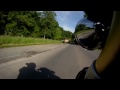 Street Triple onboard D5 to Hermitain (no music)