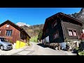Driving in SWISS  ( FLUMS ) One of the most beautiful Village in Switzerland 4K