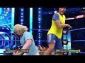 WWE 2K22 - Messi & Ronaldo vs. Mbappe & Haaland - Tag Team Championship Match | PS5™ [4K60]