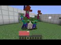 Minecraft Mobs Became Enderman ! Zombie Creeper Skeleton Enderman Ghast Wither Golem HOW TO PLAY