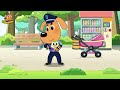 Police Takes Care of A Baby | Educational Videos | Cartoons for Kids | Sheriff Labrador