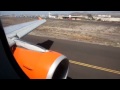 Landing in Tenerife south Easyjet airbus 320