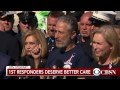 Jon Stewart joins with 9/11 first responders to push for bill renewal
