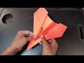 How to make a jet fighter paper plane easy paper plane #papercrafts #plane