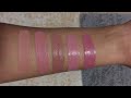 Kylie lip kit swatches for medium dark skin-tones