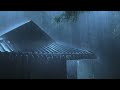 Sleep Instantly with Heavy Rain & Paramount Thunder Sounds on a Tin Roof at Night| 10 hours