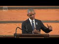Barack Obama's full eulogy at John Lewis's funeral